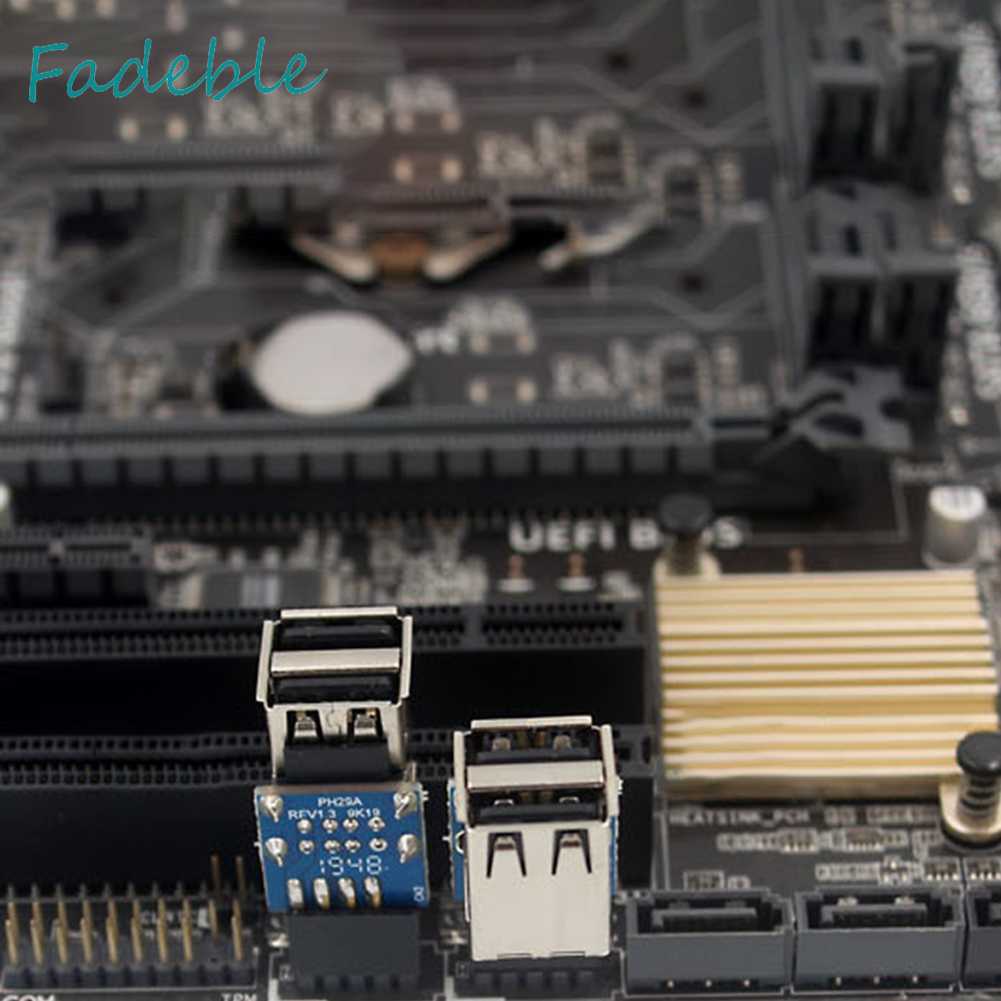 Đầu Nối Bo Mạch Chủ Cổng Usb 2.0 9Pin / 10P