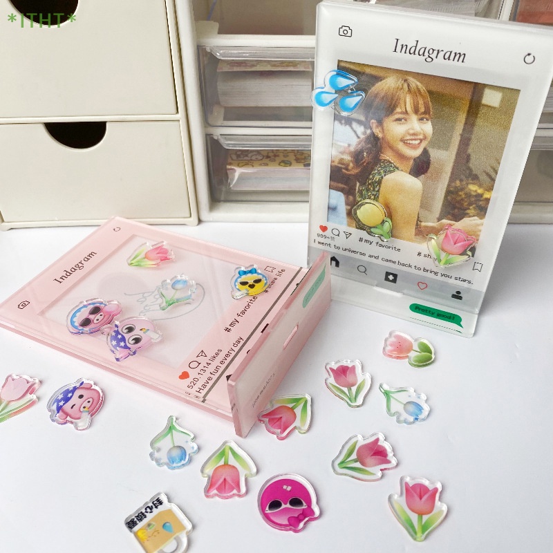 Giá Đỡ Trưng Bày Ảnh / Thẻ Phong Cách Thần Tượng Độc Đáo Trang Trí Nhà Cửa Mới