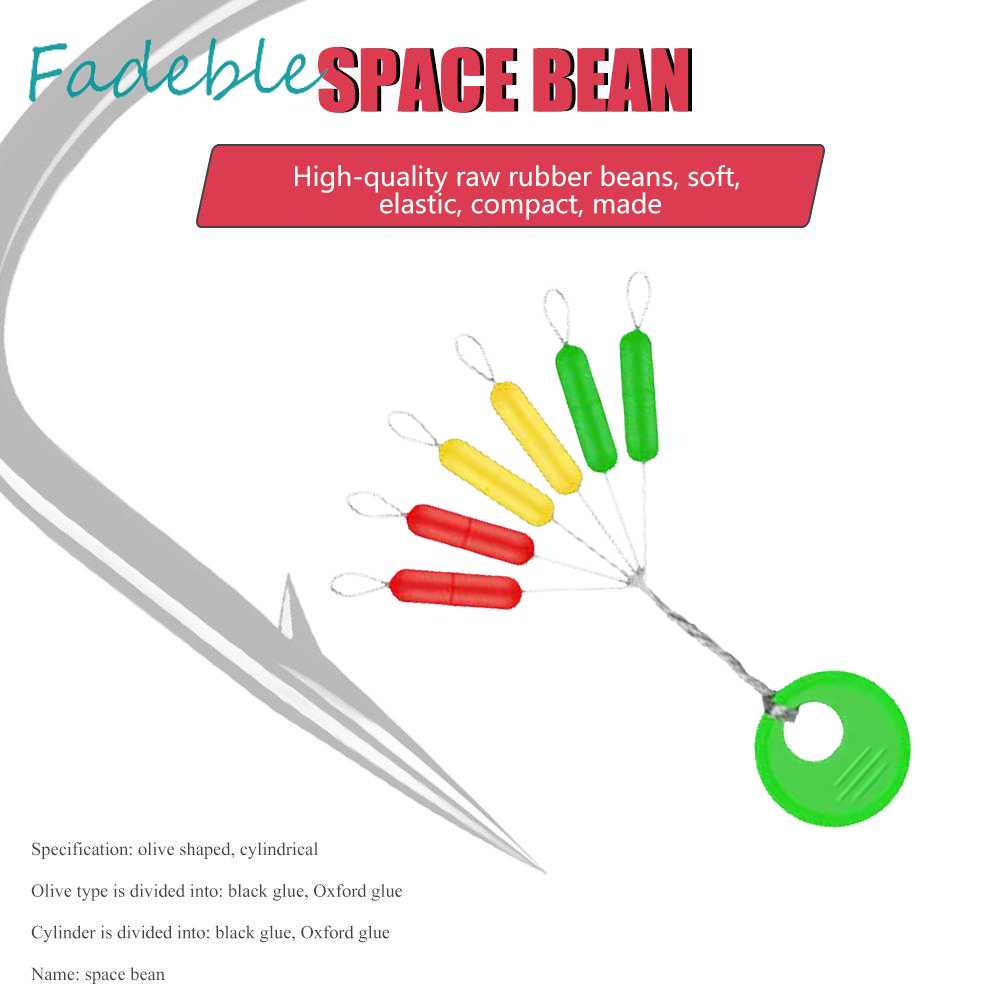 Set 10 / 60 Nút Chặn Dây Câu Hình Trụ Nhiều Màu Sắc