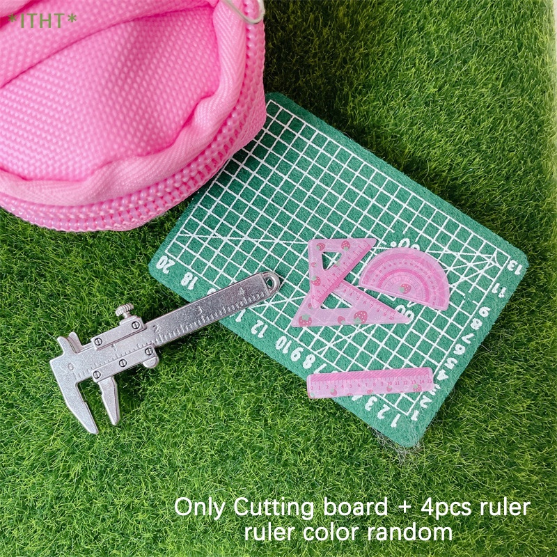 Bộ 5 Thước Đo Bằng Nhựa Dùng Cho Nhà Búp Bê Mới