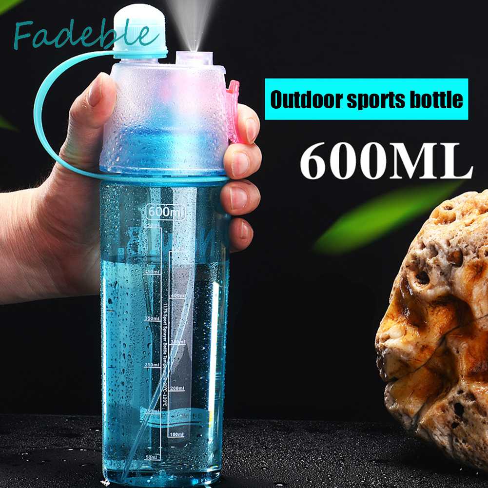 Bình Nước Thể Thao Có Vòi Xịt Bằng Nhựa Tiện Dụng