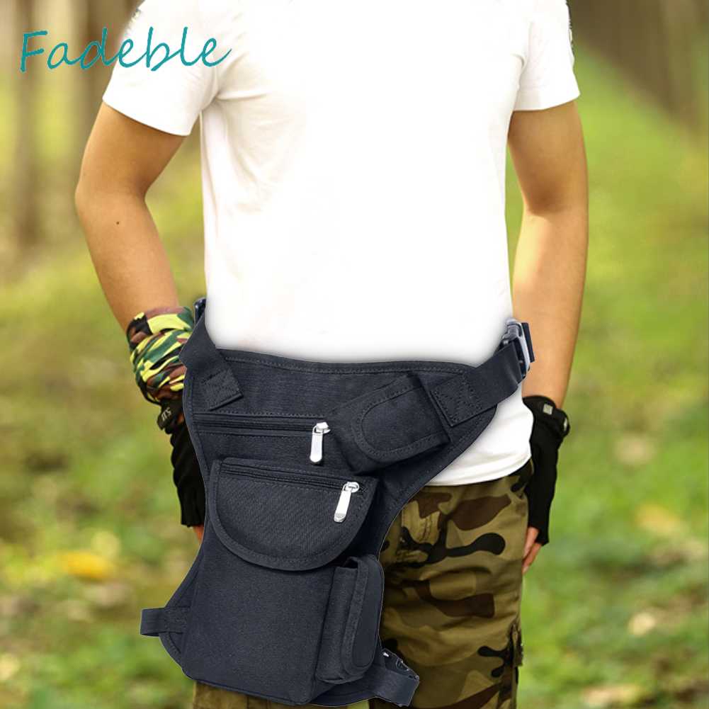 Túi Canvas Đeo Hông / Chân Chống Thấm Nước Tiện Dụng Cho Hoạt Động Ngoài