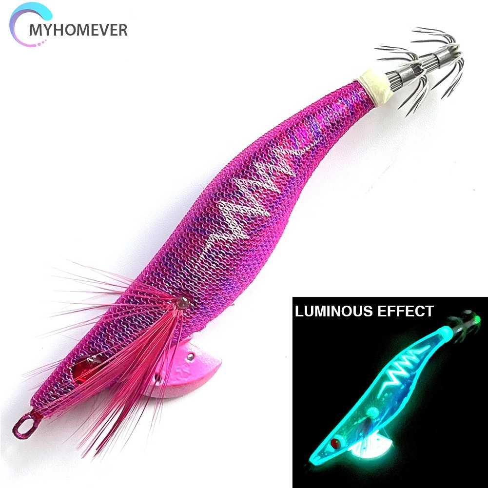 Mồi Câu Cá Giả Hình Con Tôm Bằng Nhựa Phát Quang