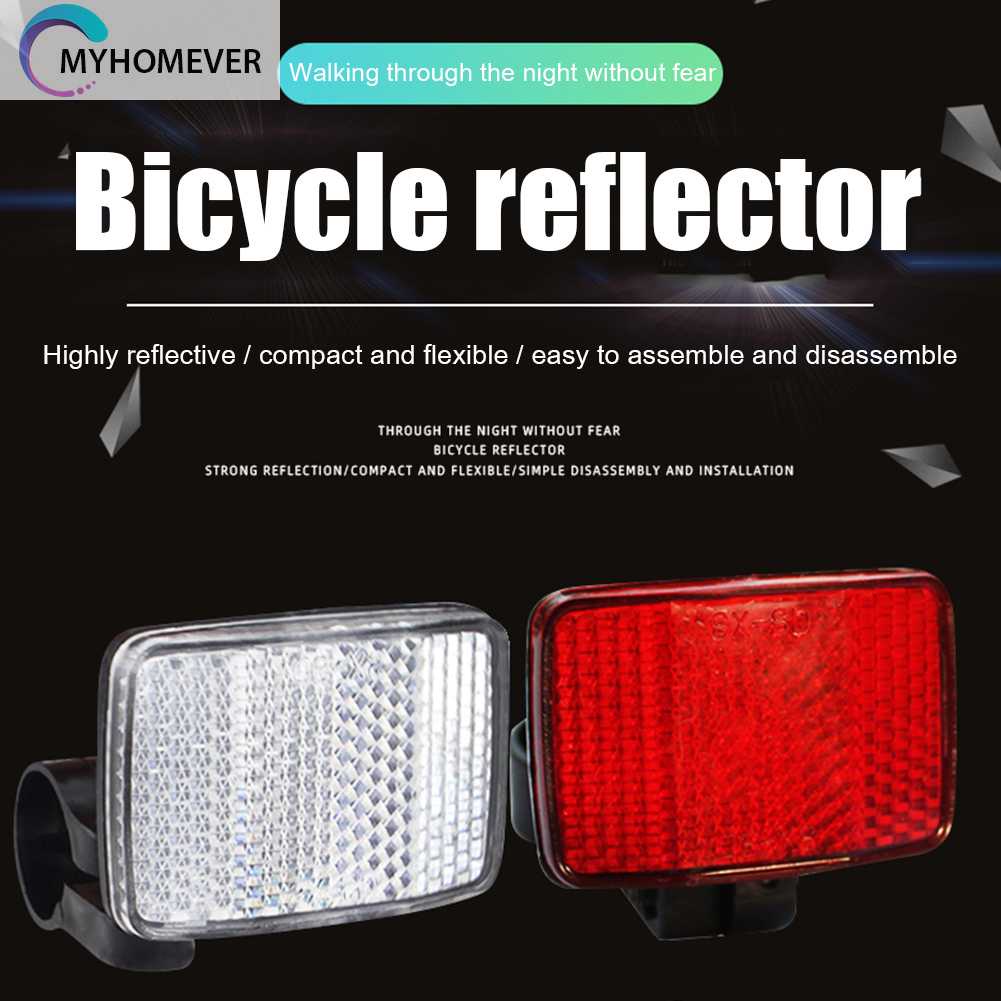 Bộ Đèn Phản Quang Trước Và Sau Cho Xe Đạp Leo Núi