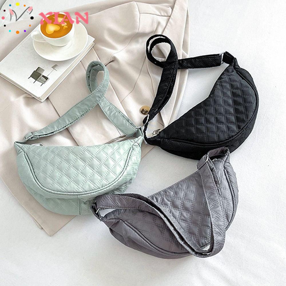 Túi Đeo Vai Họa Tiết Sọc Caro Phong Cách Boho Thời Trang Cho Nữ