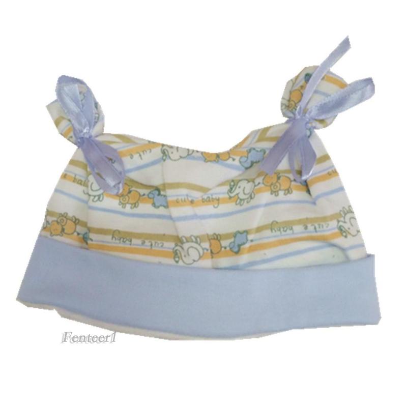 Bộ Áo Liền Quần + Nón + Yếm Xinh Xắn Cho Búp Bê Sơ Sinh 1-17 - 18inch