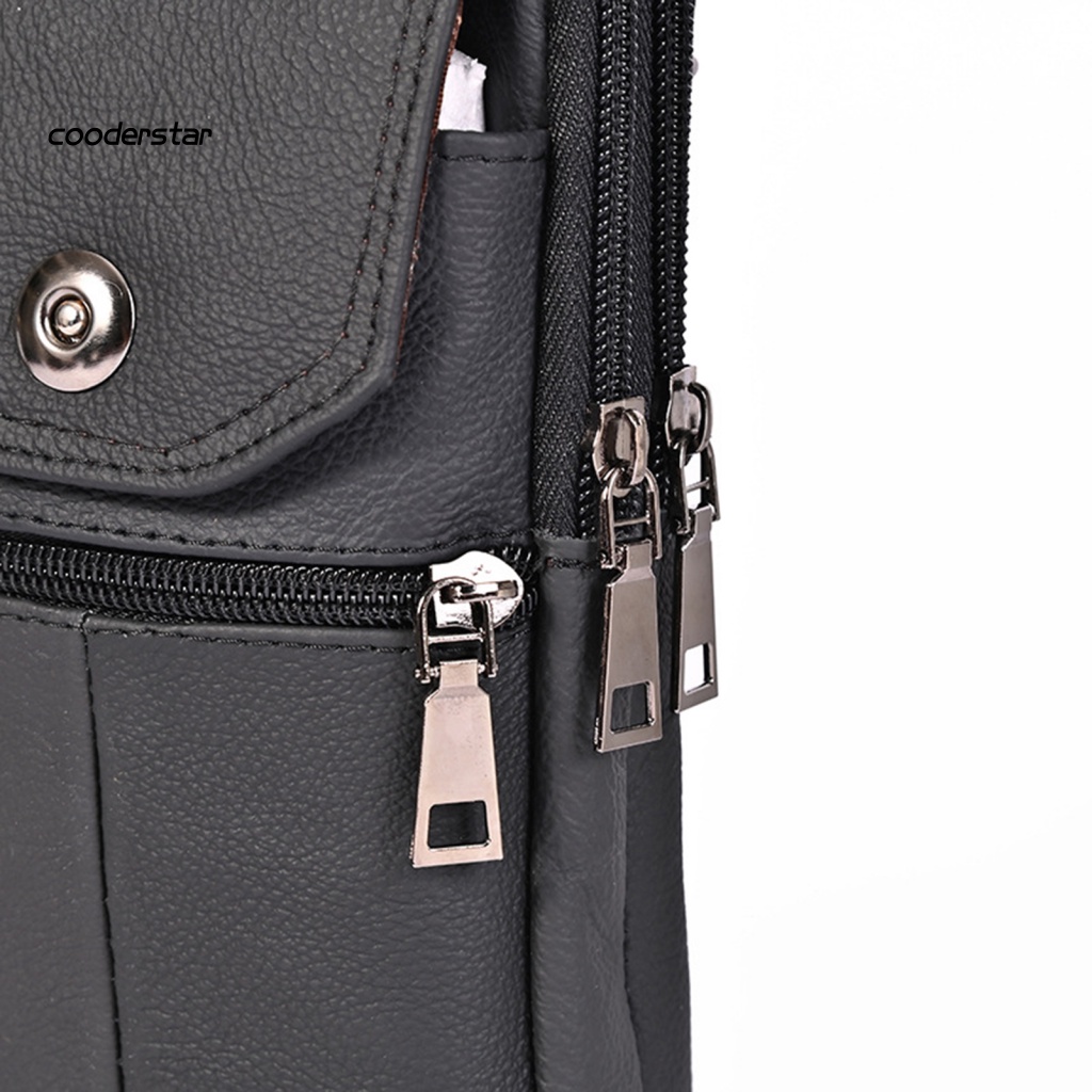 Túi Giả Da Đeo Chéo Mini Đựng Điện Thoại Đa Năng