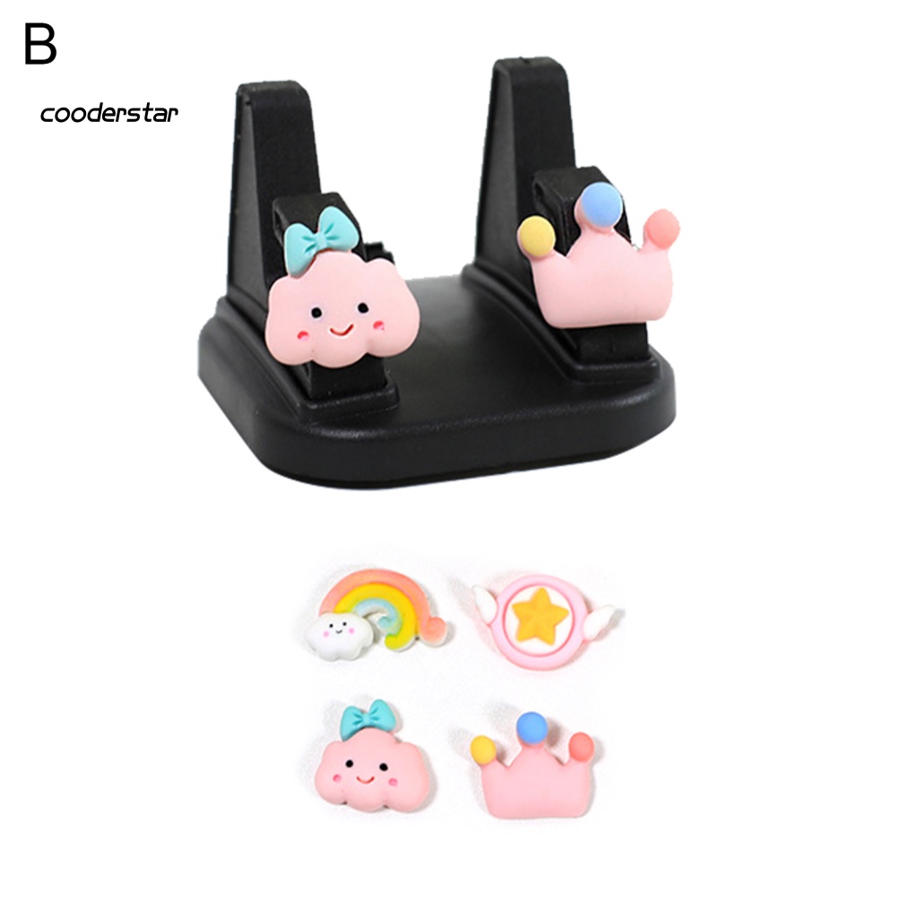 Giá Đỡ Điện Thoại Chống Sốc Hình Hoạt Hình Cho Xe Hơi