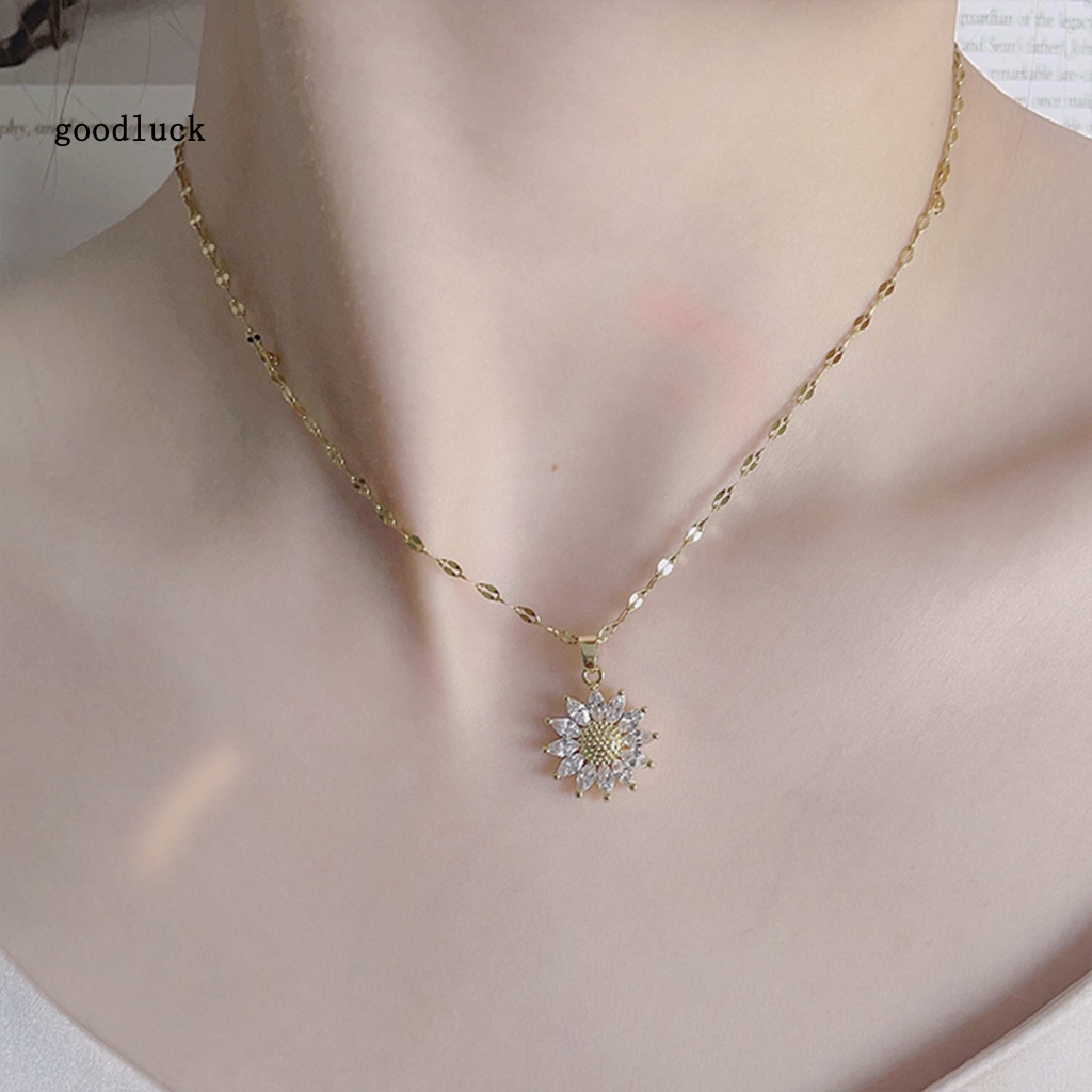 Chúc may mắn| Vòng cổ Đính Hạt Lấp Lánh Thời Trang Cho Nữ