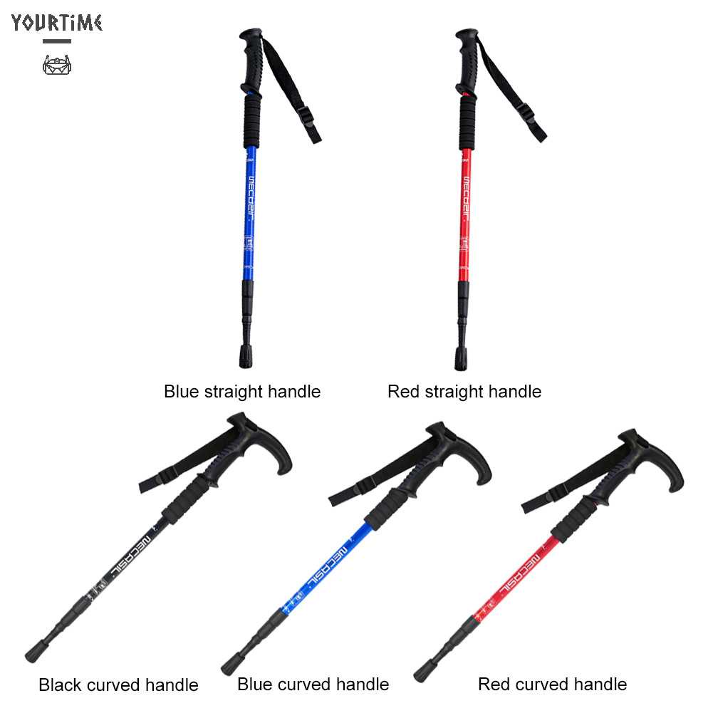 Gậy Leo Núi 3 Khớp Bằng Hợp Kim Nhôm