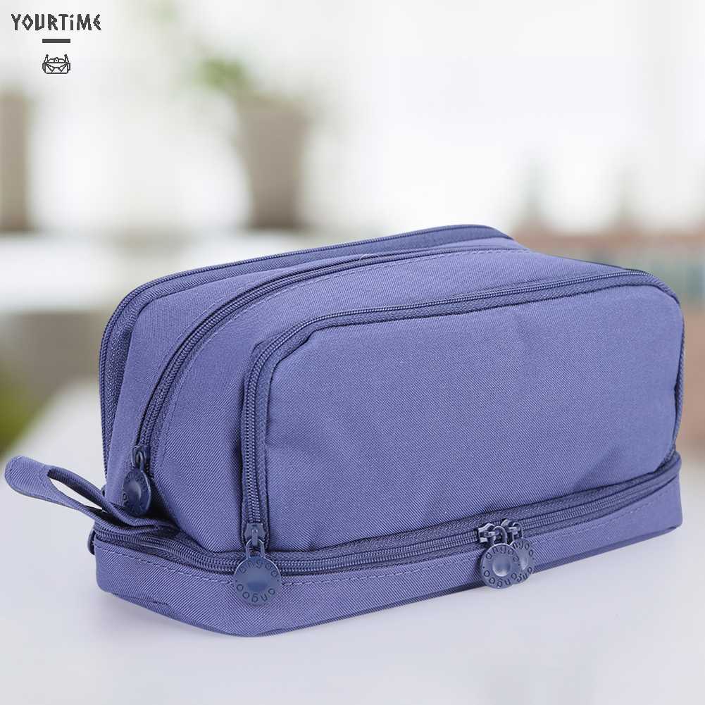 Túi Đựng Mỹ Phẩm Hai Lớp Có Móc Treo Tiện Lợi Dành Cho Nữ