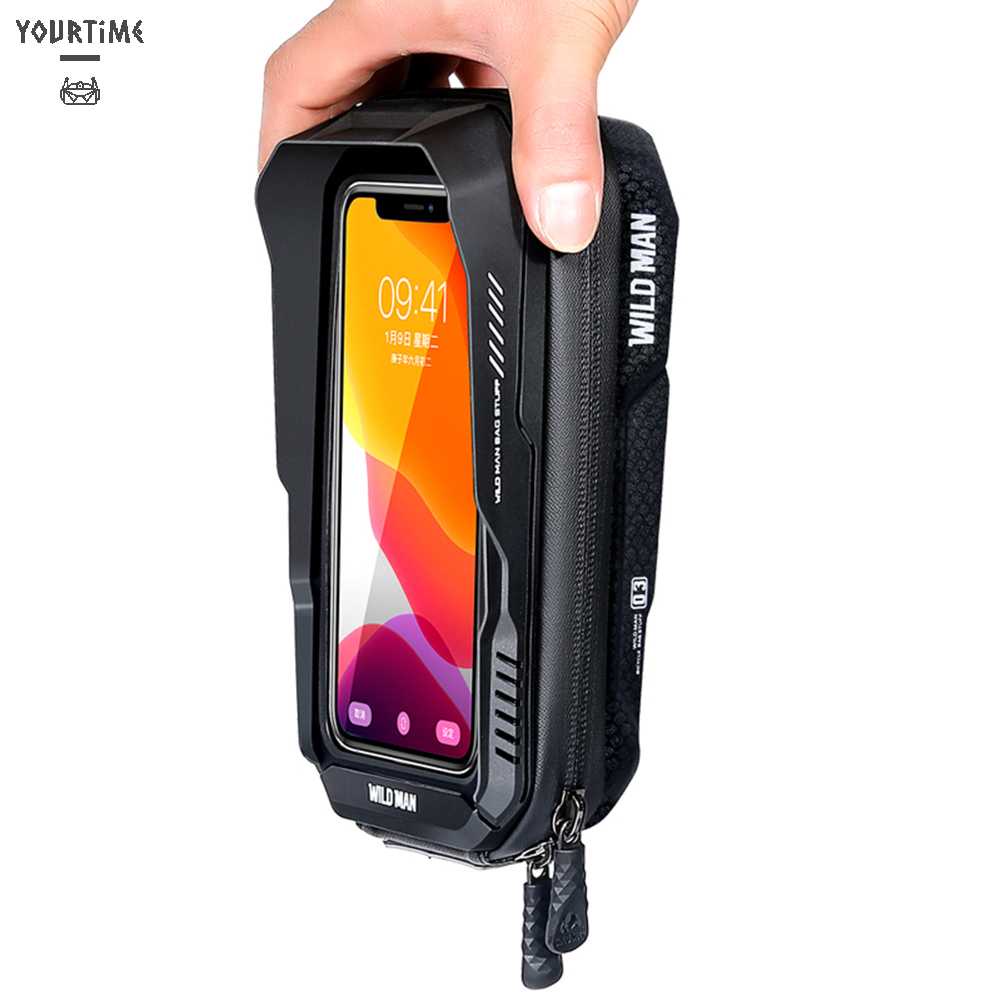 Túi Đựng Điện Thoại Gắn Tay Lái Xe Đạp Bằng EVA Cứng Chống Thấm Nước