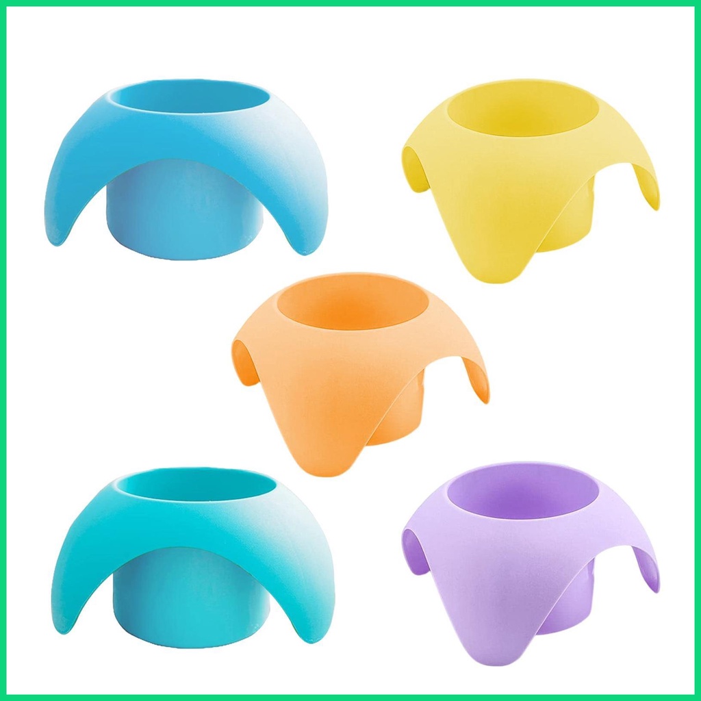 Set 5 Giá Đỡ Cốc Nước 3 Chân Đa Năng Tiện Dụng Khi Đi Biển / Nghỉ Mát