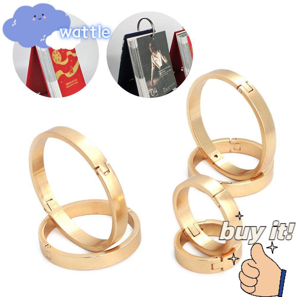 Vòng Lò Xo Kim Loại Chữ O Có Thể Tháo Rời Chuyên Dụng Làm Đồ Da / Móc Khóa DIY