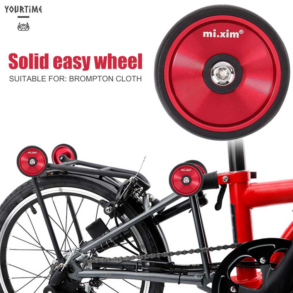 1 Bánh Xe Đạp Dễ Dàng Gấp Mở Cho Brompton CNC