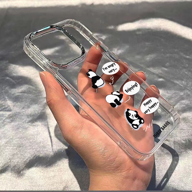 ✅Ốp Điện Thoại Mềm Chống Sốc In Chữ Tiếng Anh Và Gấu Nhỏ Cho Apple / 14proins Style 713iPhone12 8plus max 11 IWN7