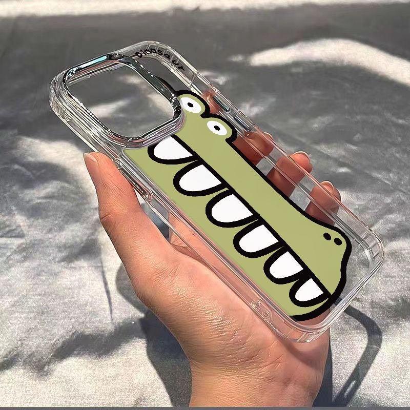 ✅Ốp Điện Thoại Dẻo Họa Tiết Da Cá Sấu Thiết Kế Đơn Giản Chống Sốc Cho iPhone1213 7max / plus11 14pro 8ins