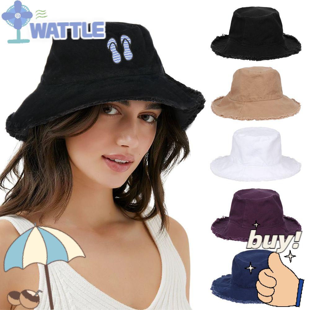 Mũ Bucket Panama Che Nắng Di Động Thời Trang Mùa Hè Cho Tuổi Teen / Câu Cá