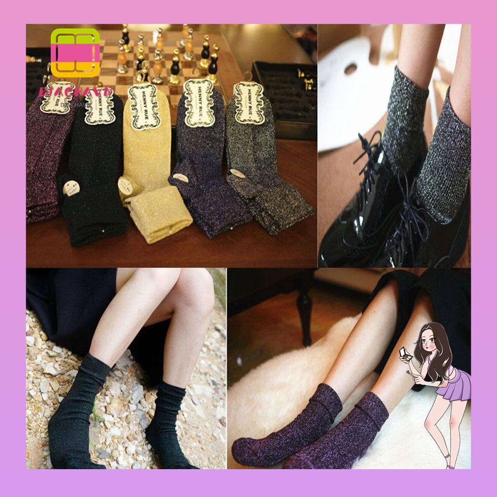 Vớ Cotton Giữ Ấm Một Kích Thước Thời Trang Nhiều Màu Sắc