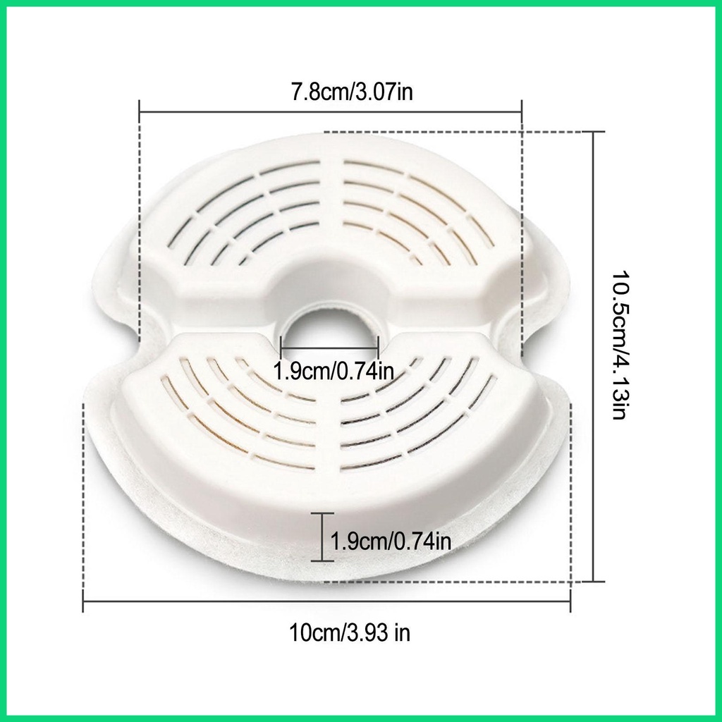 Tấm Lọc Đài Phun Nước Thay Thế Bằng Cotton Cho Thú Cưng