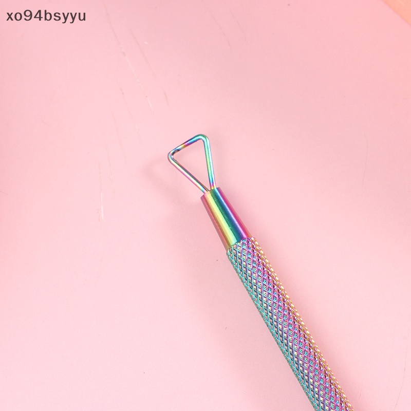 1 Dụng Cụ Hai Đầu Bằng Thép Không Gỉ Xo94Bsyu Dùng Để Đẩy Biểu Bì / Làm Móng