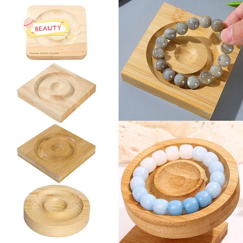 Bảng Tre Dùng Đựng Hạt Làm Trang Sức Thủ Công DIY