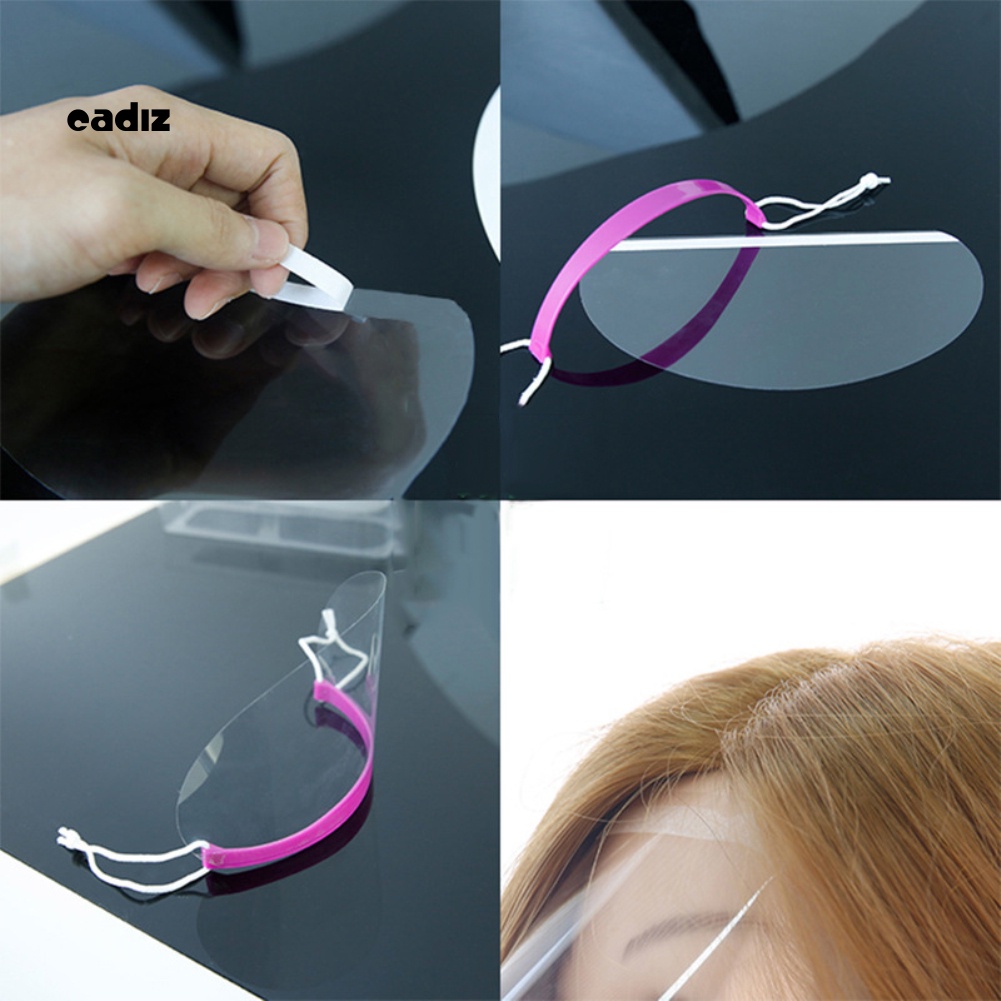 Set 50 / 100 Tấm Chắn Bảo Vệ Mặt Và Tóc Sử Dụng Một Lần