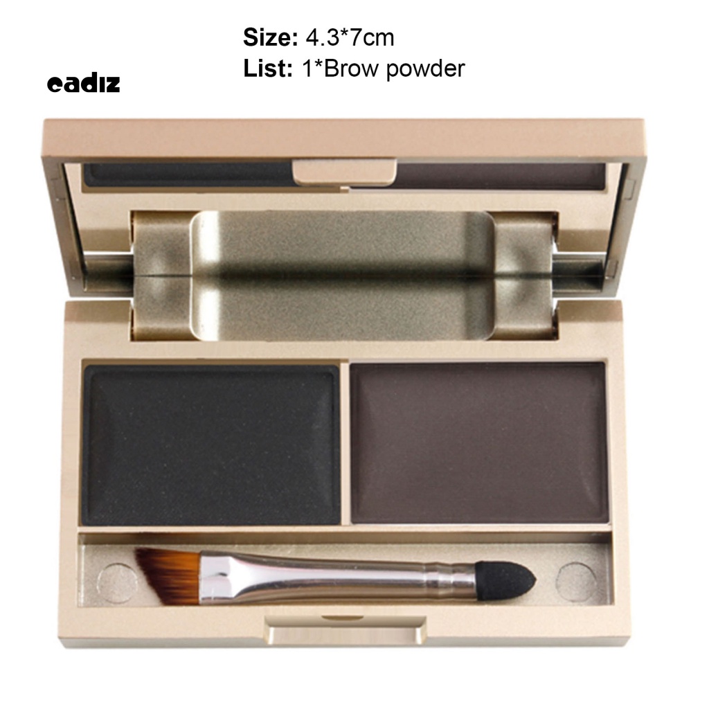 Bảng Phấn Trang Điểm Lông Mày 4g Lâu Trôi Chống Thấm Nước Kèm Cọ Dành Cho Nữ