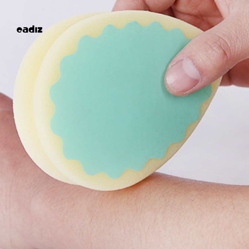 Bộ 3 Miếng Mút Tẩy Lông Không Đau Hình Trái Tim / Tròn / Giọt Nước