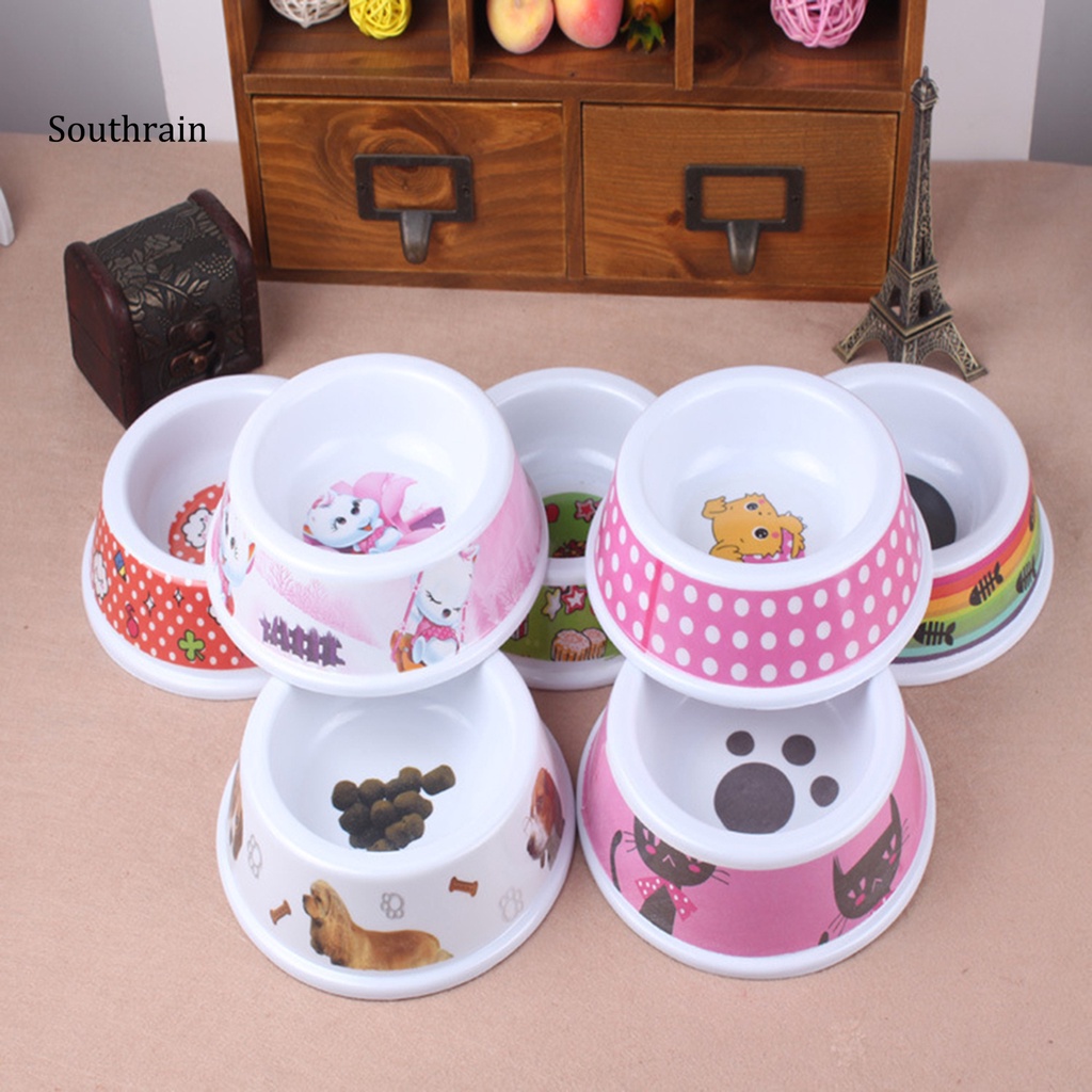 Tô Đựng Thức Ăn / Nước Uống Bằng Melamine An Toàn Dễ Vệ Sinh Cho Thú Cưng