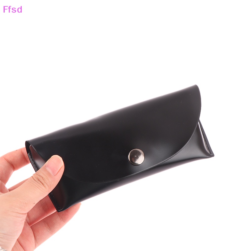 1 Túi Da Đựng Mắt Kính Màu Trơn Siêu Bền Tiện Dụng