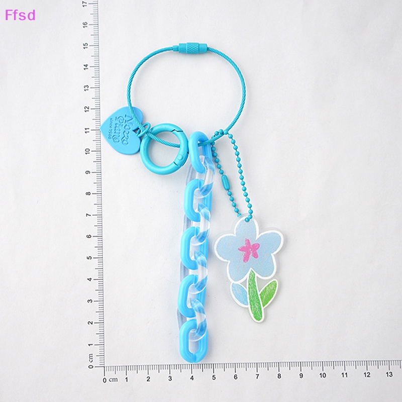 {Ffsd} Móc Chìa Khóa Trang Trí Xe Hơi Hình Hoa Tulip Dễ Thương Sáng Tạo Dành Cho Bạn Nữ * Bán Chạy