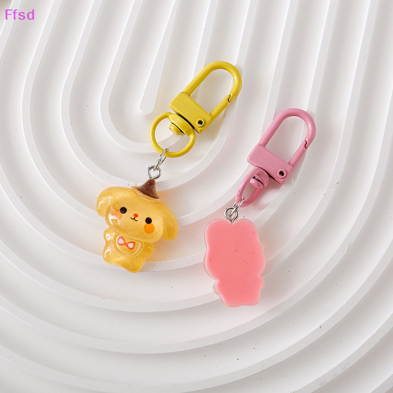 Luimo sanrio Móc Chìa Khóa / Túi Xách / Điện Thoại / Hộp Đựng Tai Nghe airpods Hình Mèo kitty Dễ Thương