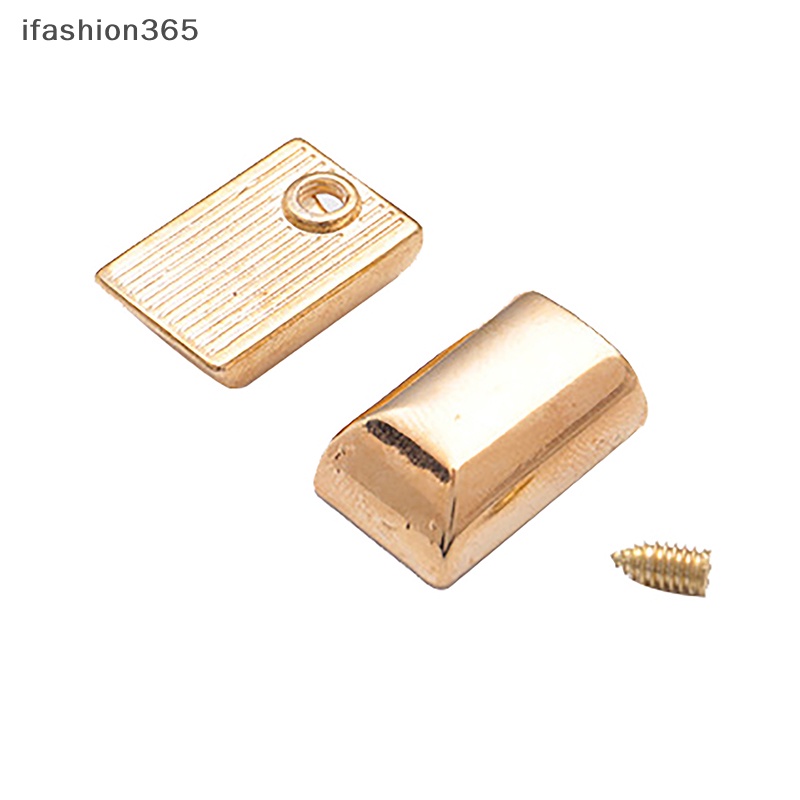 Set 10 Nút Khóa Kéo Bằng Kim Loại ifashion365 Kèm Ốc Vít Chuyên Dụng Cho May Vá Đồ Da Diy