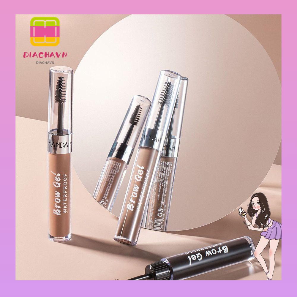 Set 2 Bút Gel Kẻ Lông Mày Màu Đen Chống Nước Lâu Trôi