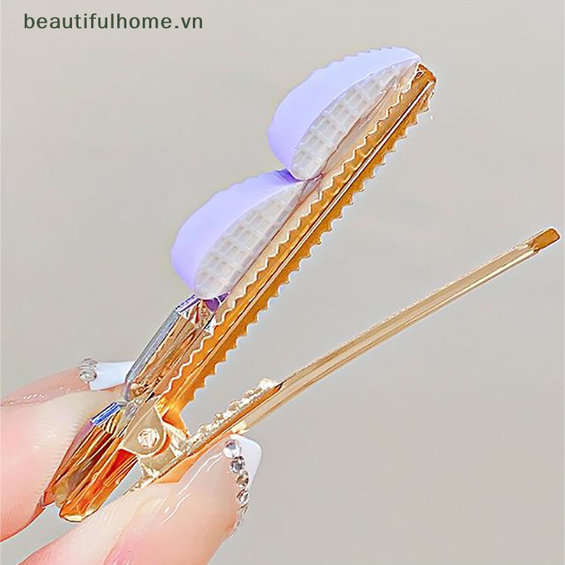 Kẹp Tóc Đính Đá Trái Tim Nhiều Màu Sắc Phong Cách Hàn Quốc Dễ Thương Cho Nữ