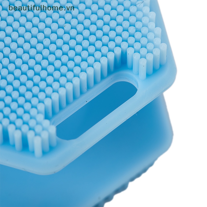 Bàn Chải Silicone Rửa Mặt Mát Xa Tiện Dụng