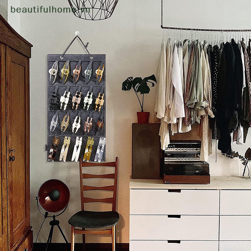 [beautifulhome] Giá Đỡ Kẹp Tóc / Kẹp Tóc Gắn Tường Tiết Kiệm Không Gian Trang Trí Phòng Bé Gái [beauty]