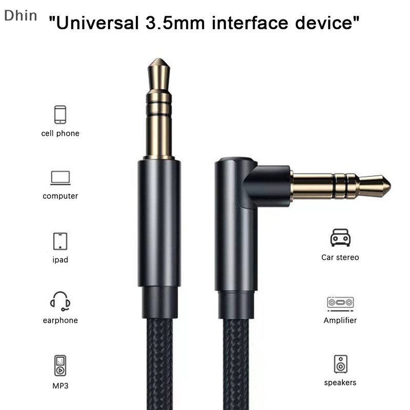 Dây Cáp Nối Dài Khuếch Đại Âm Thanh Chuyển Đổi Đầu Cắm 3.5mm Sang Đầu Cắm Aux Chuyên Dụng