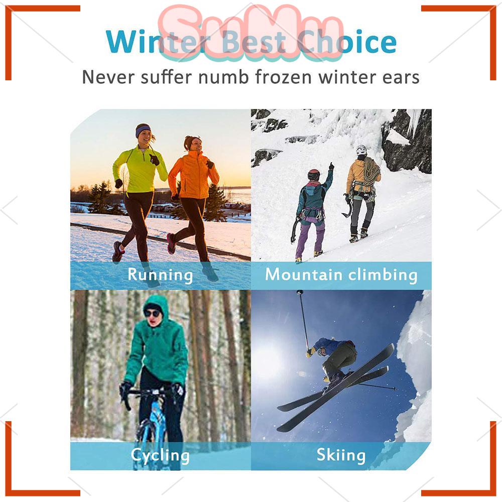 Chụp Tai Giữ Ấm Khi Chơi Thể Thao Ngoài Trời Dành Cho Nữ