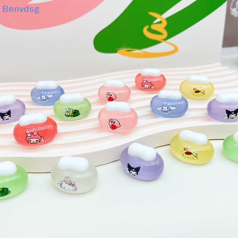 Bộ 2 Đồ trang trí Xà Phòng Dạ Quang Mini Bằng Nhựa Resin Hình Hoạt Hình Dễ Thương