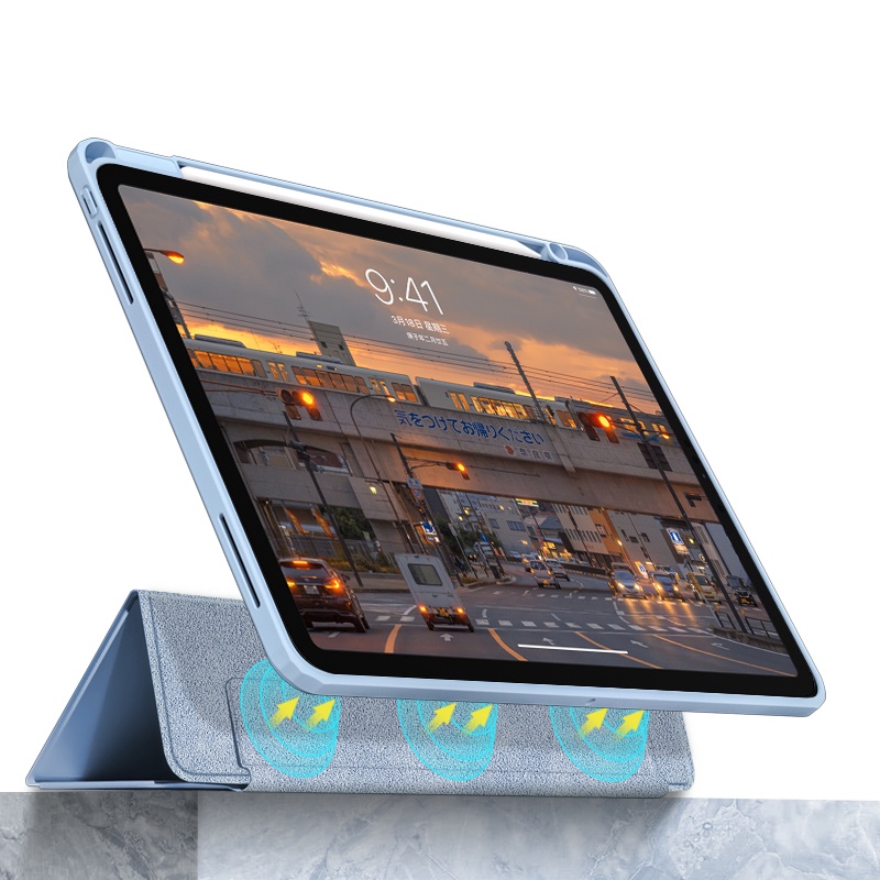 Ốp Máy Tính Bảng Có Ngăn Đựng Bút Cho iPad 10 10.9 2022 Pro 11 12.9 iPad Air 3 / 4 / 5 10.5 10.9 Mini 6 10.2 inch