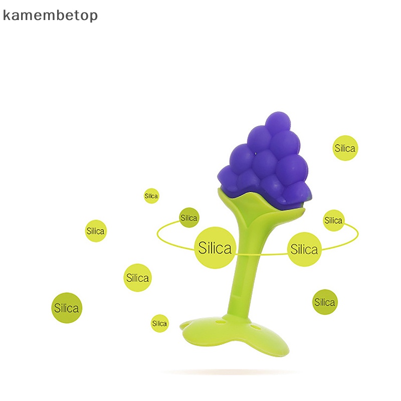 1 Vòng cổ Mặt Silicone Không Chứa BPA Hoạt Hình Cho Bé Mọc Răng