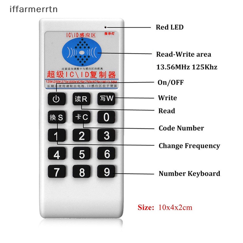 Bộ Đầu Đọc Thẻ ID RFID IC NFC + 6 Thẻ hye