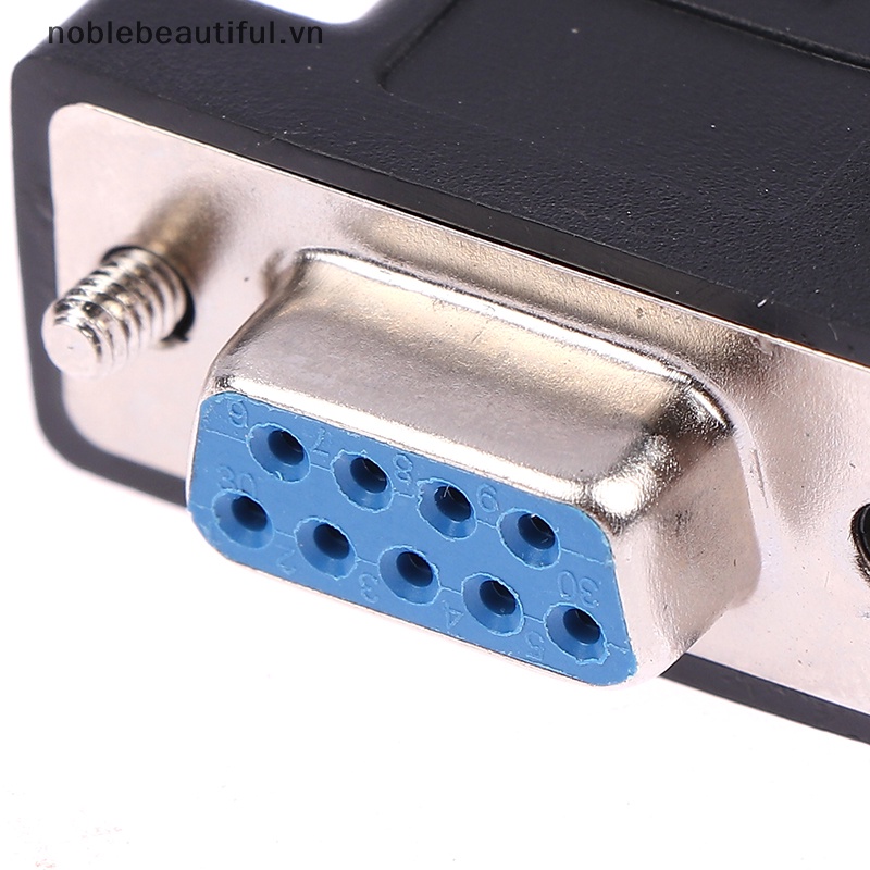 1 Đầu Chuyển Đổi DB9 RS232 Male / Female Sang RJ45 Female