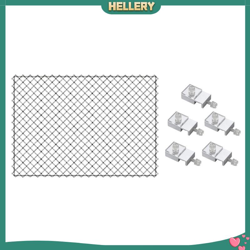 Tấm Lưới Trong Suốt Cố Định Màn Hình Bể Cá Chống Nhảy Chắc Chắn