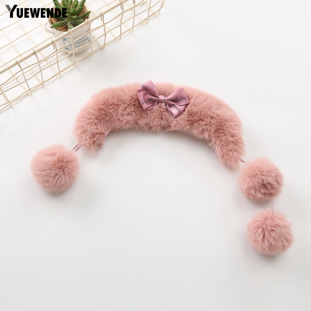 Khăn Choàng Cổ Vải Cotton Đính Nơ Ấm Áp Thời Trang Mùa Đông Dễ Thương Cho Cún Cưng