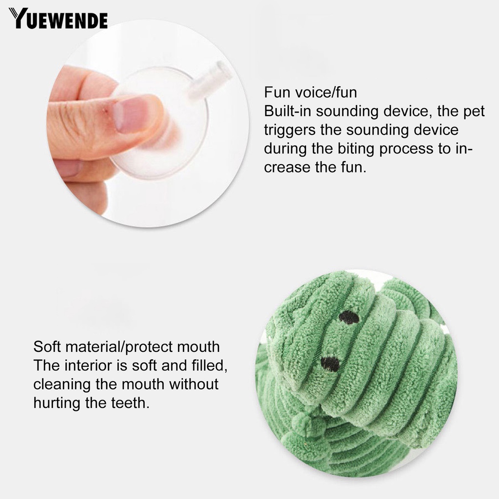 Đồ Chơi Cá Sấu Nhồi Bông Mềm Mại Phát Ra Âm Thanh Chống Cắn Cho Cún Cưng