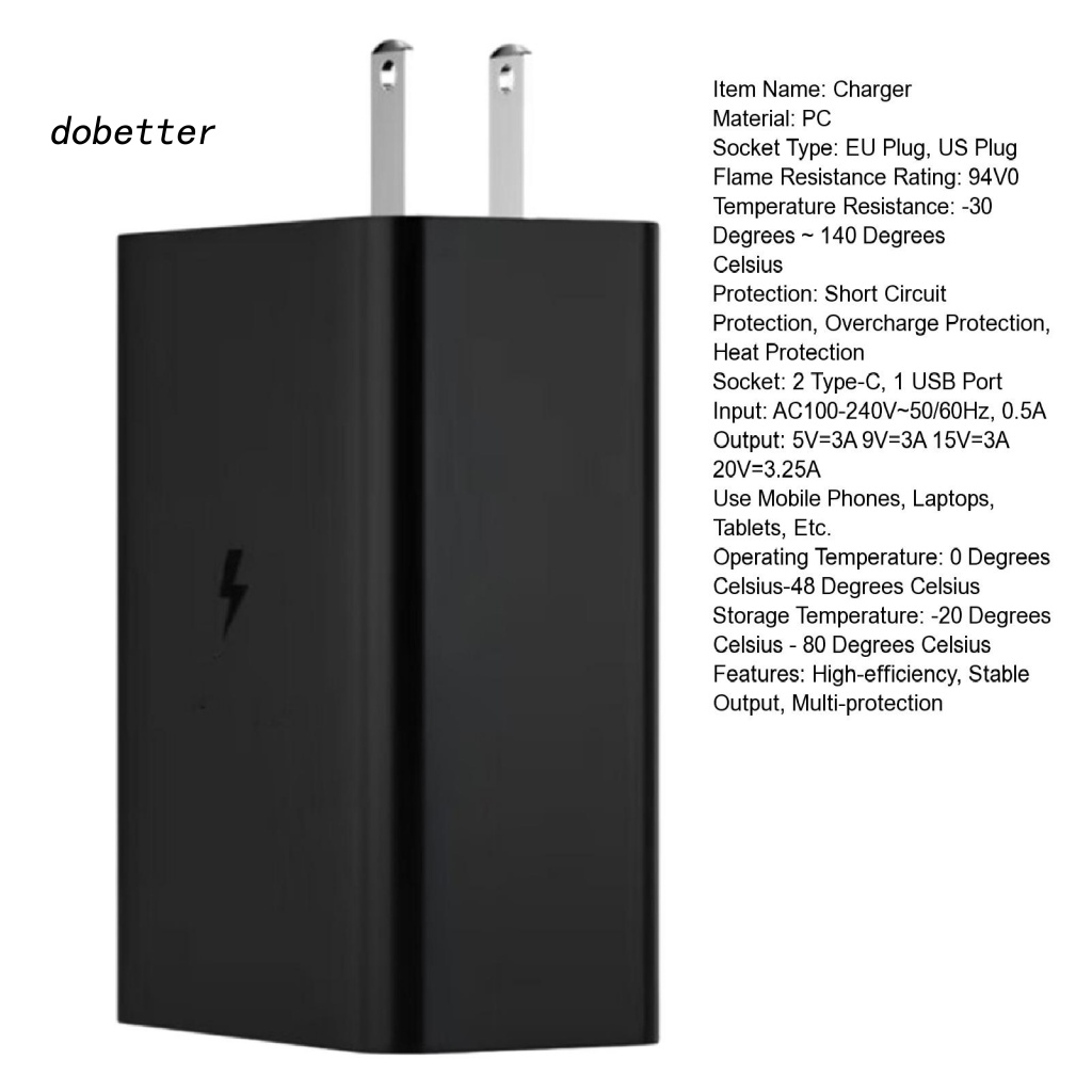 Củ Sạc Cổng USB / Type-C AC100-240V Chất Lượng Cao