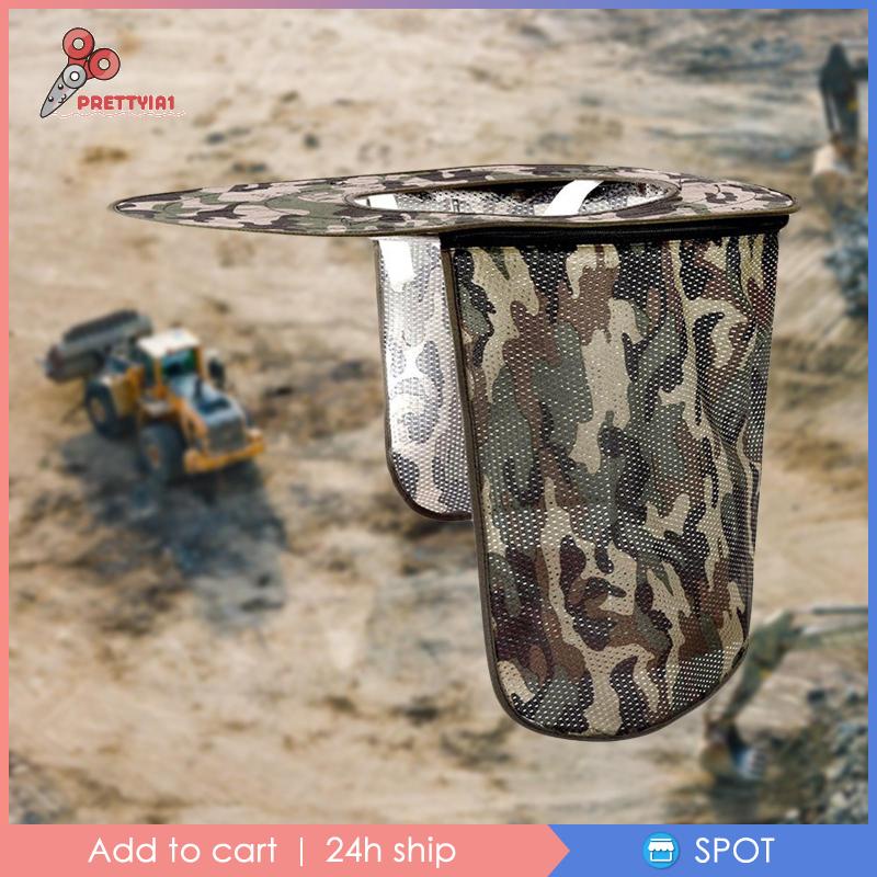 [Prettyia1] Mũ Cứng Che Nắng Bảo Vệ Toàn Diện Thoải Mái Khi Xây Dựng